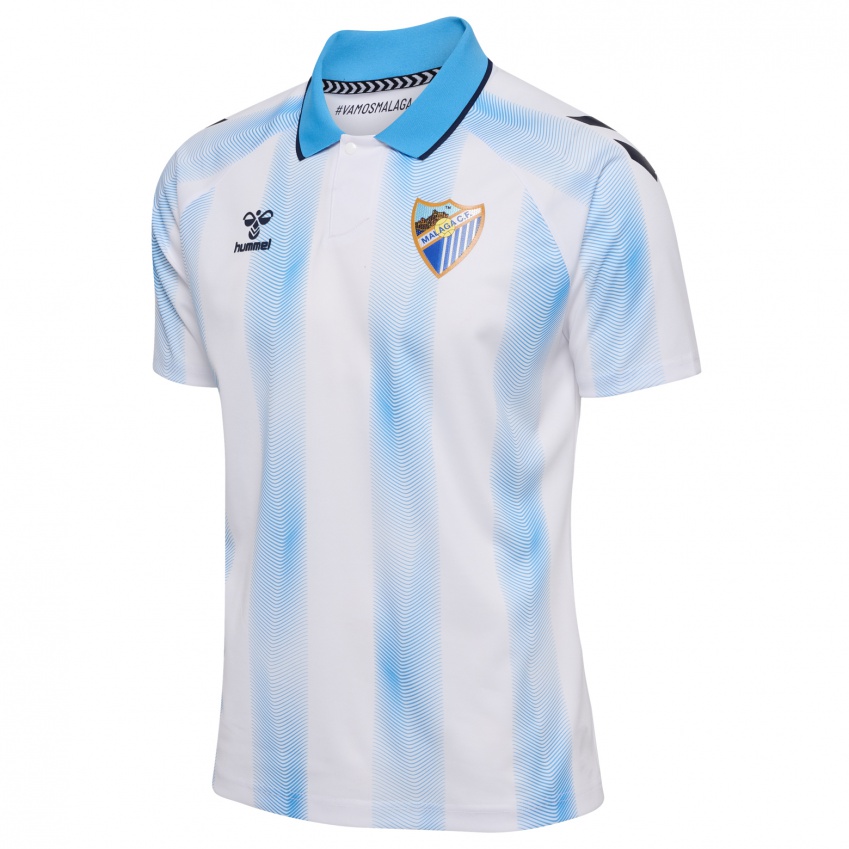 Niño Camiseta Celia Ruano #20 Blanco Azul 1ª Equipación 2023/24 La Camisa Argentina