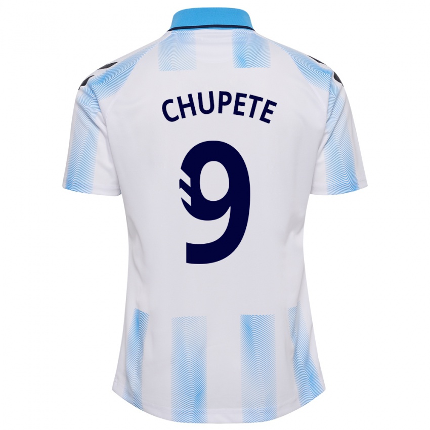 Niño Camiseta Chupete #9 Blanco Azul 1ª Equipación 2023/24 La Camisa Argentina