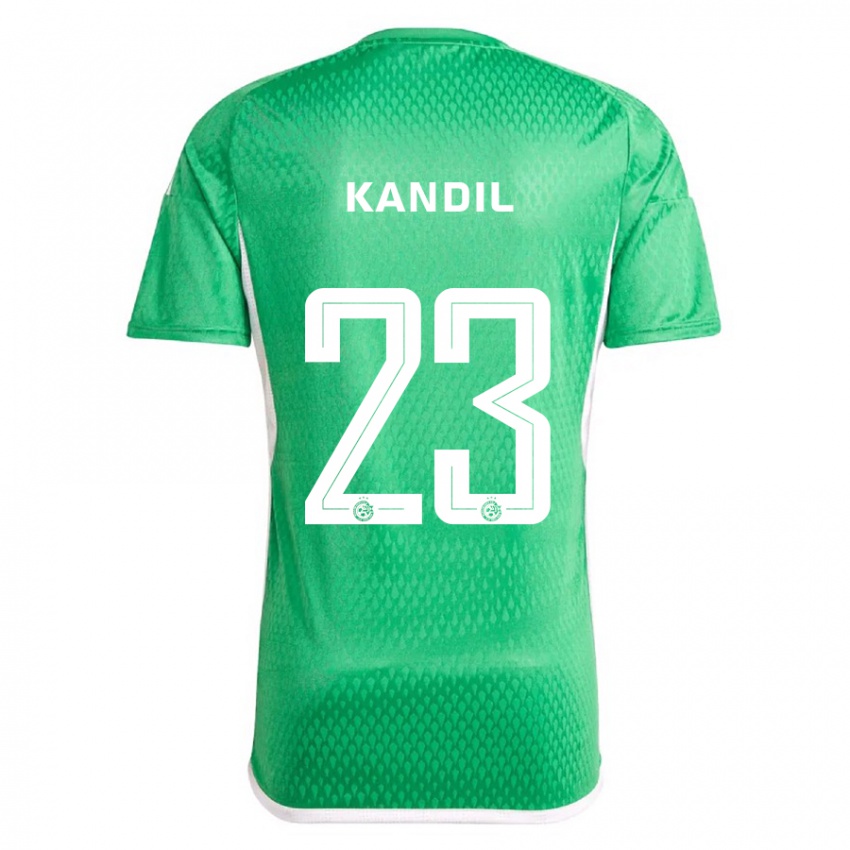 Niño Camiseta Maor Kandil #23 Blanco Azul 1ª Equipación 2023/24 La Camisa Argentina