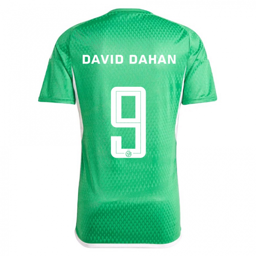 Niño Camiseta Omer David Dahan #9 Blanco Azul 1ª Equipación 2023/24 La Camisa Argentina