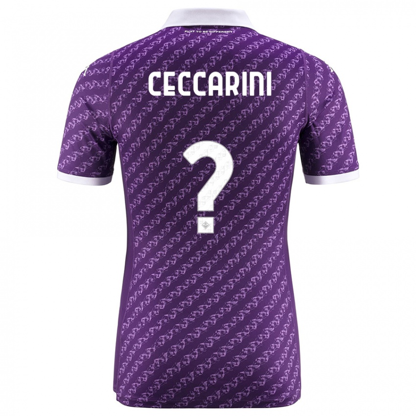 Niño Camiseta Mattia Ceccarini #0 Violeta 1ª Equipación 2023/24 La Camisa Argentina