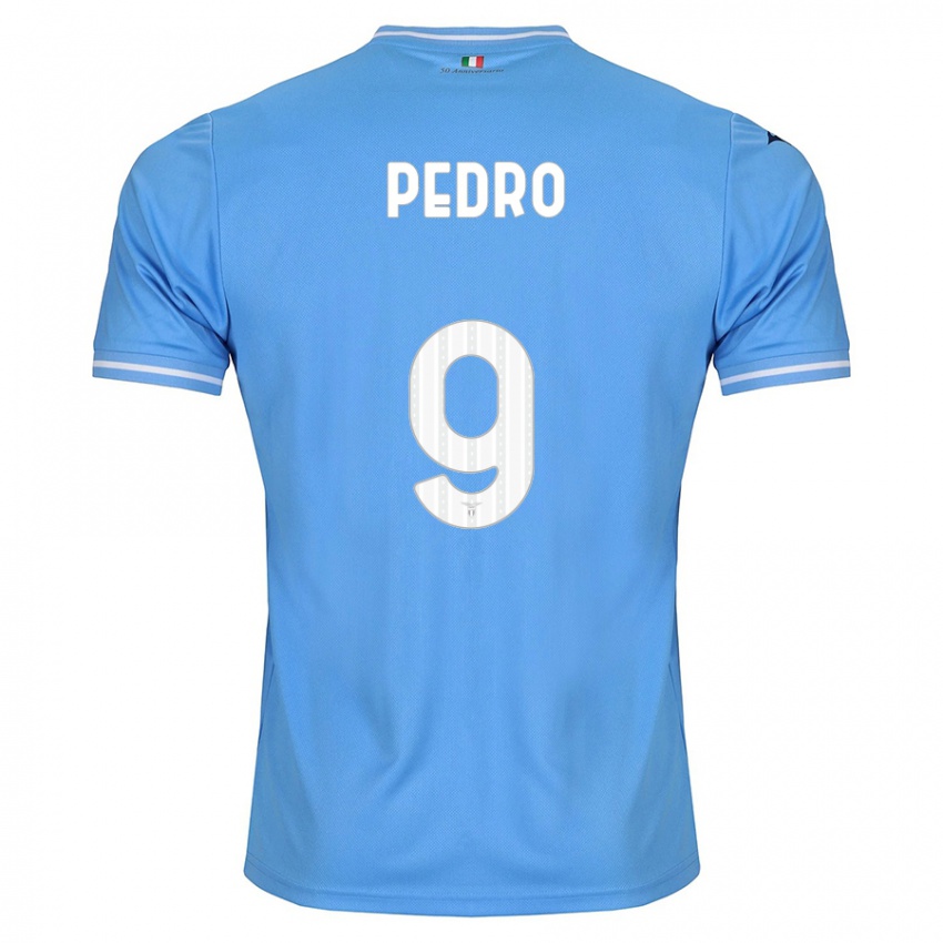 Niño Camiseta Pedro #9 Azul 1ª Equipación 2023/24 La Camisa Argentina
