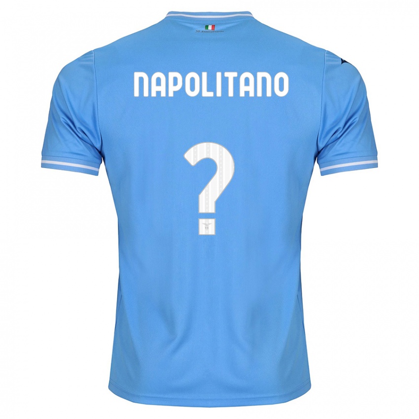 Niño Camiseta Federico Napolitano #0 Azul 1ª Equipación 2023/24 La Camisa Argentina