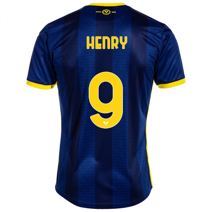 Niño Camiseta Thomas Henry #9 Armada 1ª Equipación 2023/24 La Camisa Argentina