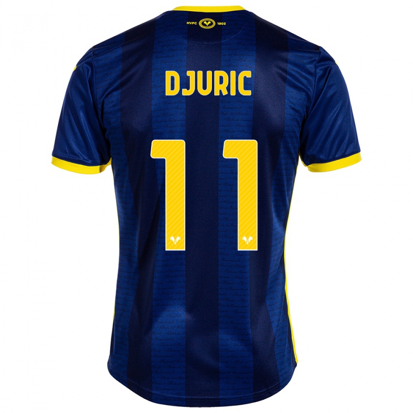 Niño Camiseta Milan Djuric #11 Armada 1ª Equipación 2023/24 La Camisa Argentina