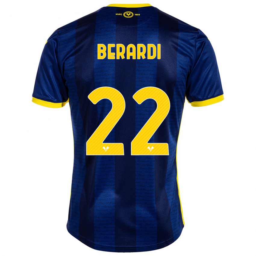 Niño Camiseta Alessandro Berardi #22 Armada 1ª Equipación 2023/24 La Camisa Argentina