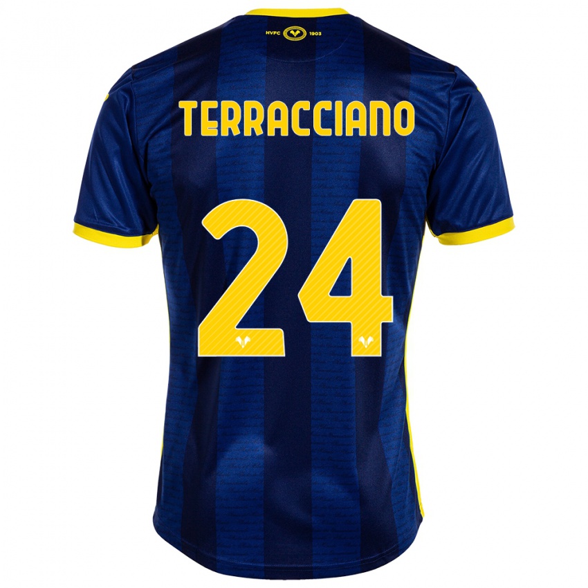 Niño Camiseta Filippo Terracciano #24 Armada 1ª Equipación 2023/24 La Camisa Argentina