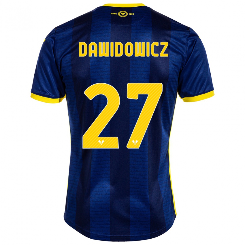 Niño Camiseta Pawel Dawidowicz #27 Armada 1ª Equipación 2023/24 La Camisa Argentina