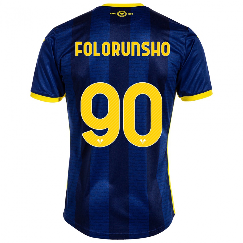 Niño Camiseta Michael Folorunsho #90 Armada 1ª Equipación 2023/24 La Camisa Argentina