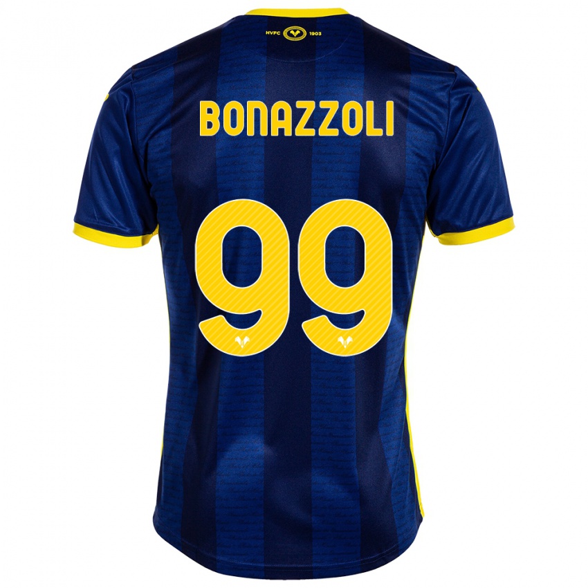 Niño Camiseta Federico Bonazzoli #99 Armada 1ª Equipación 2023/24 La Camisa Argentina