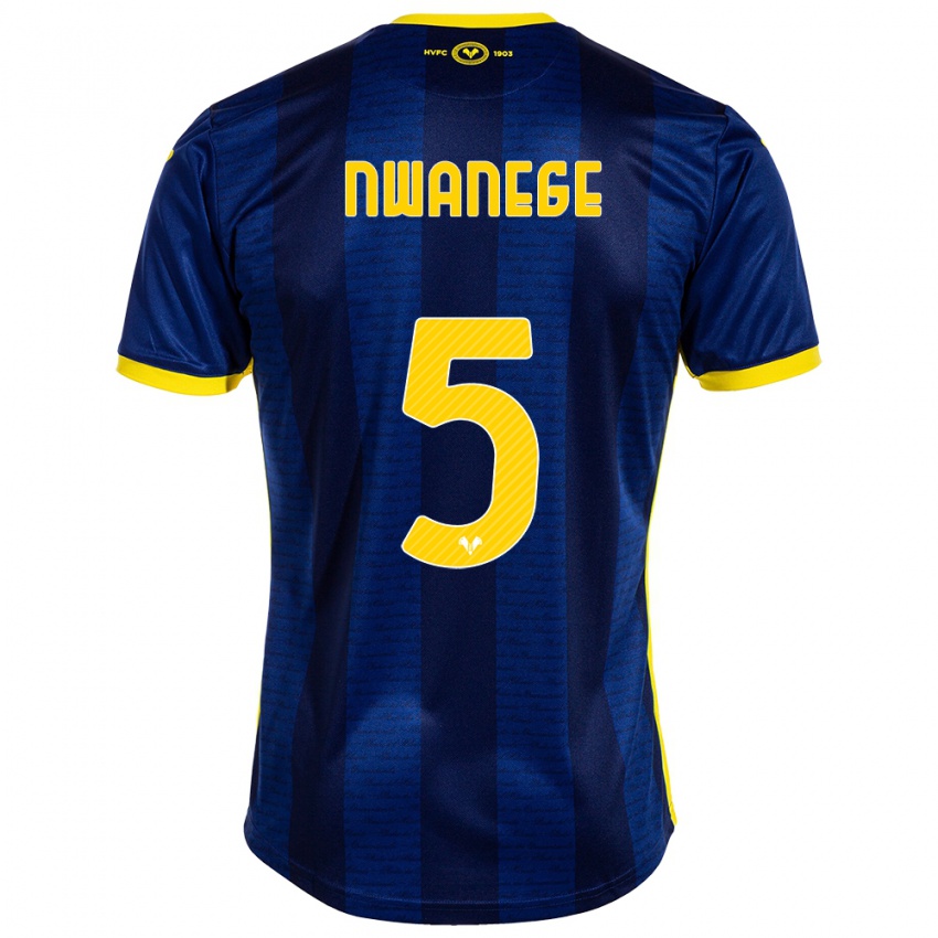 Niño Camiseta Karlson Nwanege #5 Armada 1ª Equipación 2023/24 La Camisa Argentina