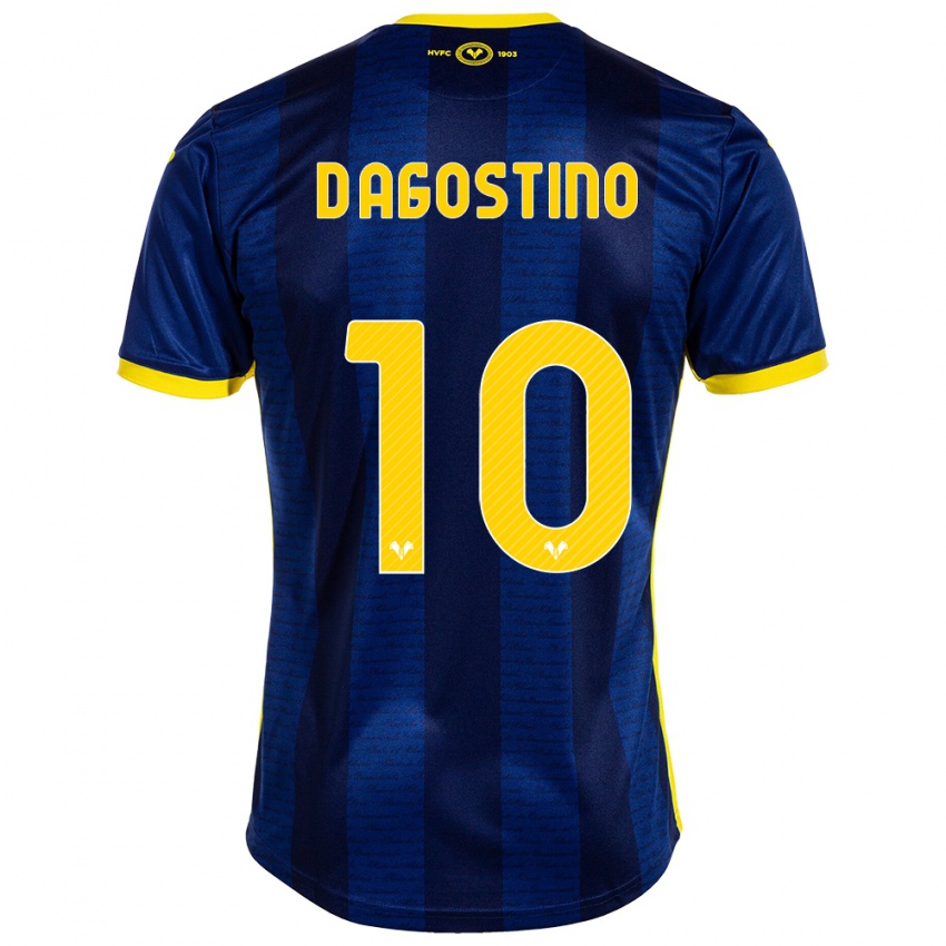 Niño Camiseta Samuele D'agostino #10 Armada 1ª Equipación 2023/24 La Camisa Argentina