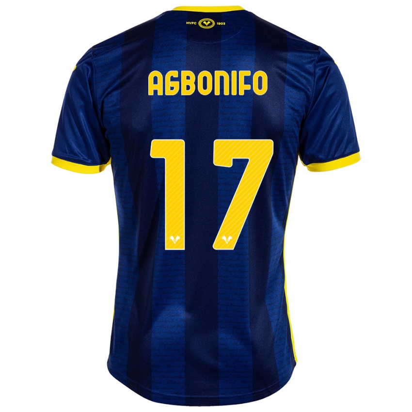 Niño Camiseta Richi Agbonifo #17 Armada 1ª Equipación 2023/24 La Camisa Argentina