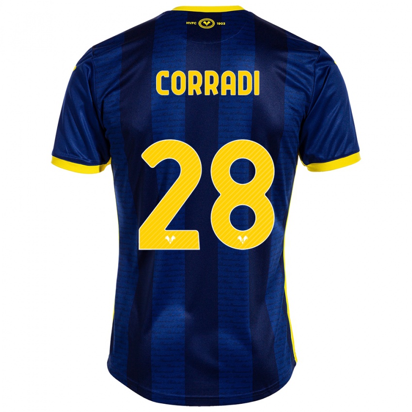 Niño Camiseta Christian Corradi #28 Armada 1ª Equipación 2023/24 La Camisa Argentina