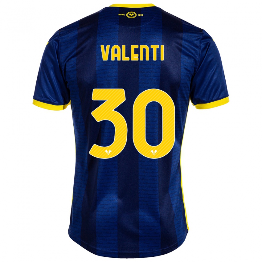 Niño Camiseta Francesco Valenti #30 Armada 1ª Equipación 2023/24 La Camisa Argentina