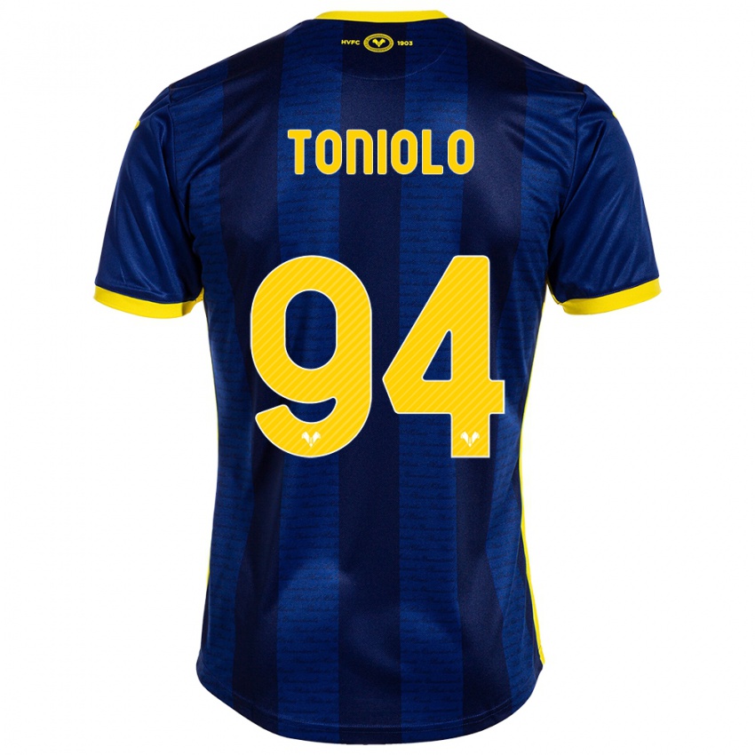 Niño Camiseta Giacomo Toniolo #94 Armada 1ª Equipación 2023/24 La Camisa Argentina