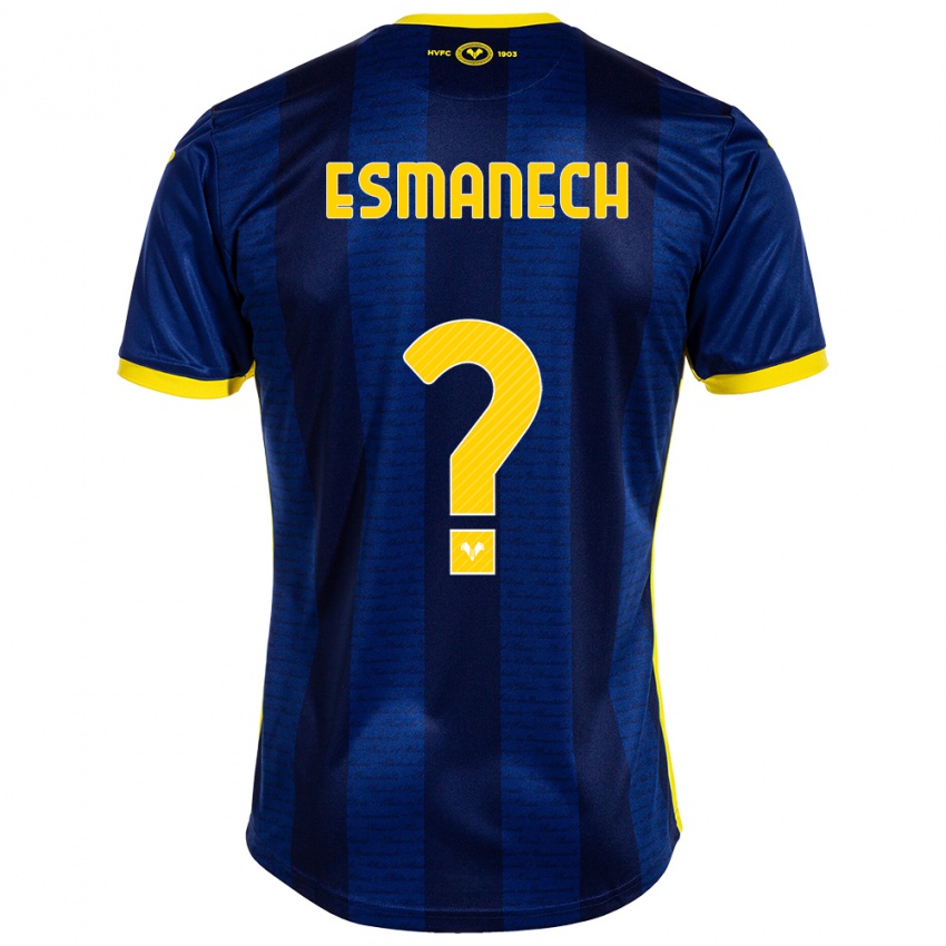 Niño Camiseta Inigo Esmanech #0 Armada 1ª Equipación 2023/24 La Camisa Argentina