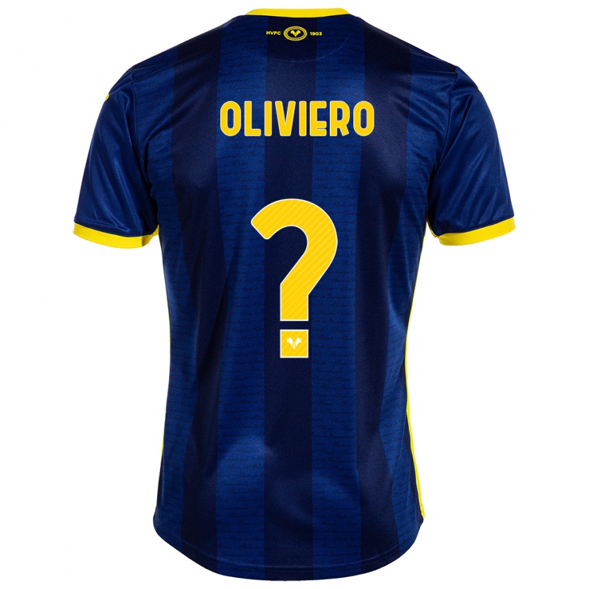 Niño Camiseta Davide Oliviero #0 Armada 1ª Equipación 2023/24 La Camisa Argentina