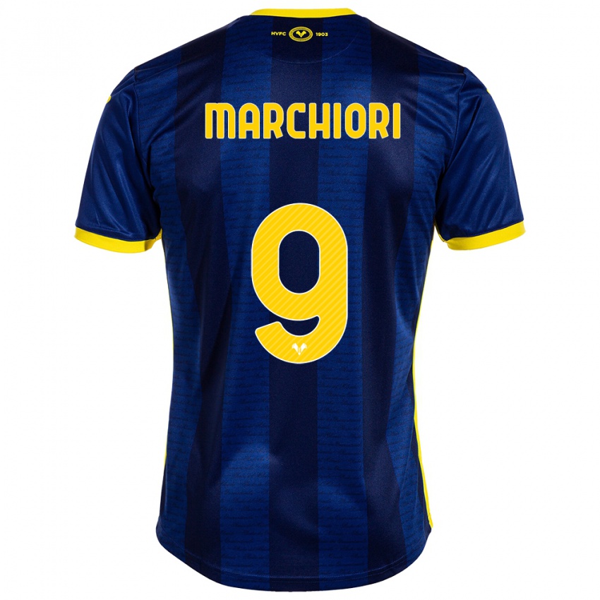 Niño Camiseta Giorgia Marchiori #9 Armada 1ª Equipación 2023/24 La Camisa Argentina