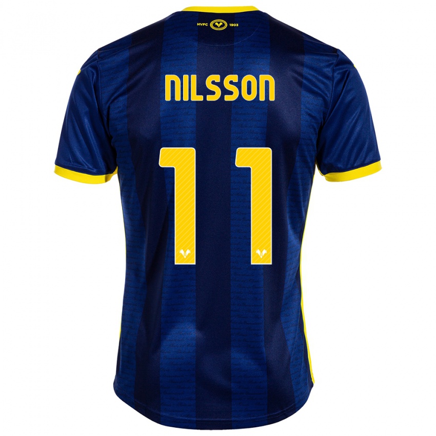 Niño Camiseta Sara Nilsson #11 Armada 1ª Equipación 2023/24 La Camisa Argentina