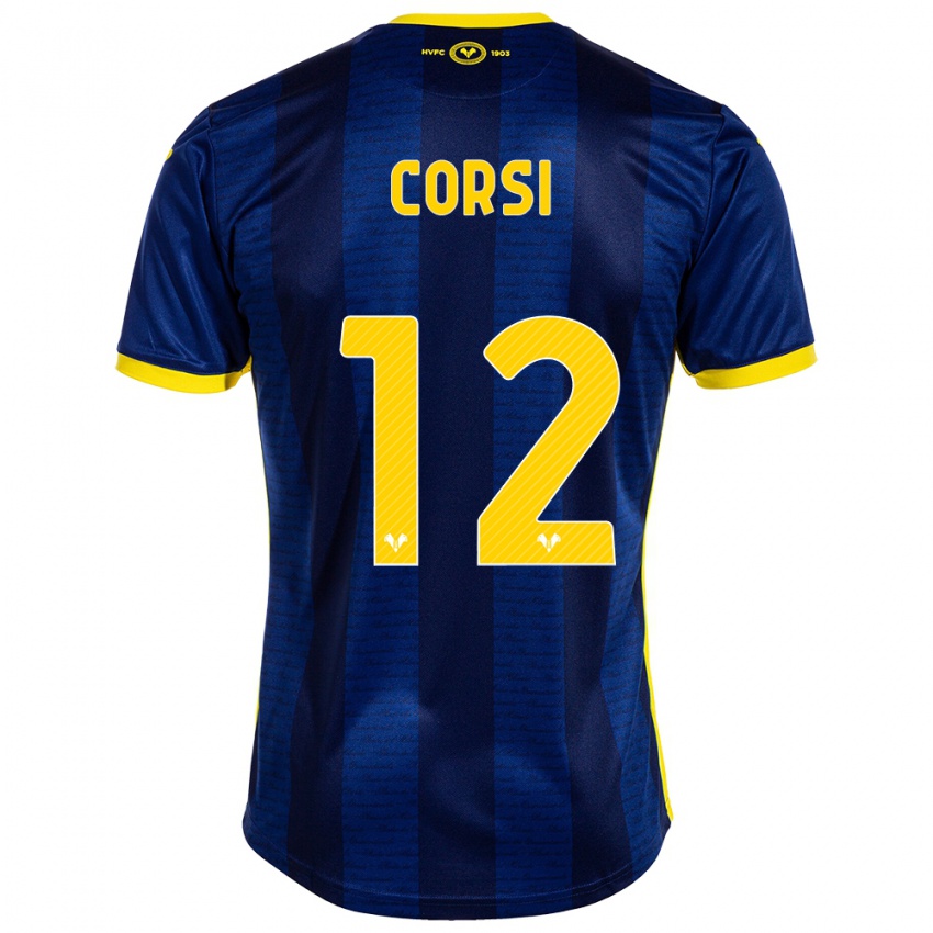 Niño Camiseta Sara Corsi #12 Armada 1ª Equipación 2023/24 La Camisa Argentina