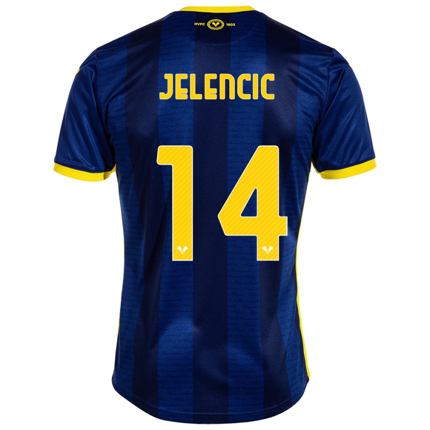 Niño Camiseta Ana Jelencic #14 Armada 1ª Equipación 2023/24 La Camisa Argentina