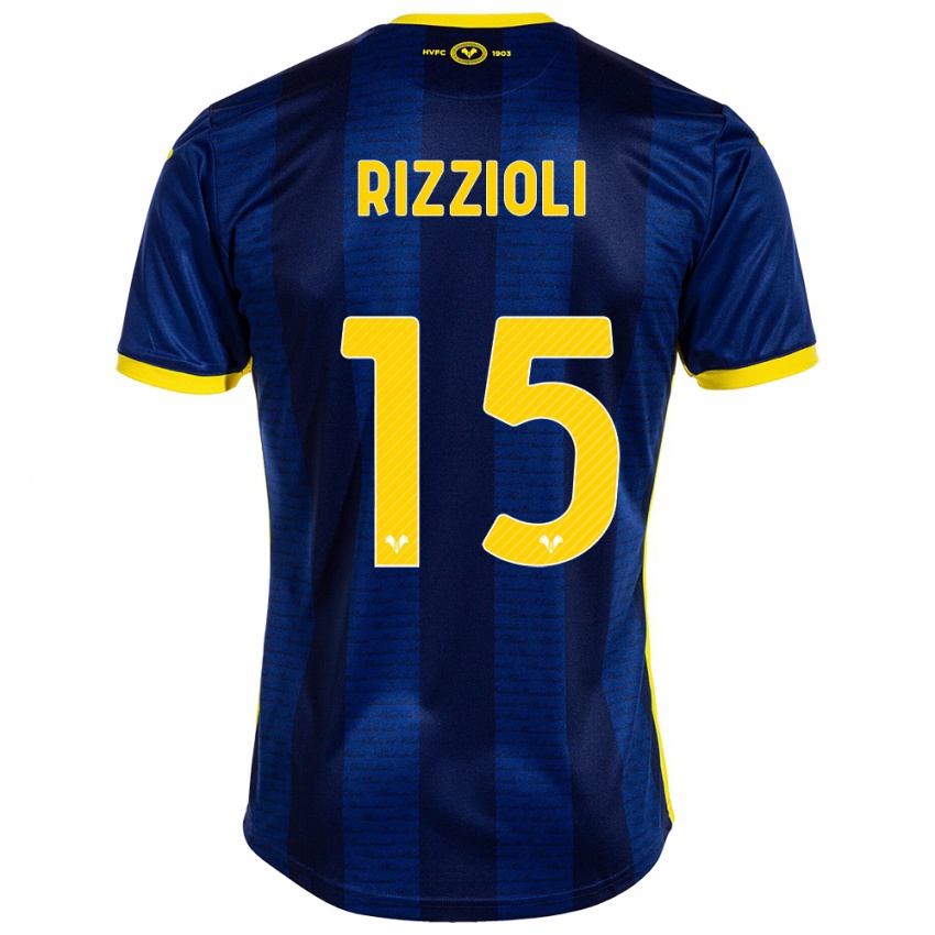 Niño Camiseta Gaia Rizzioli #15 Armada 1ª Equipación 2023/24 La Camisa Argentina