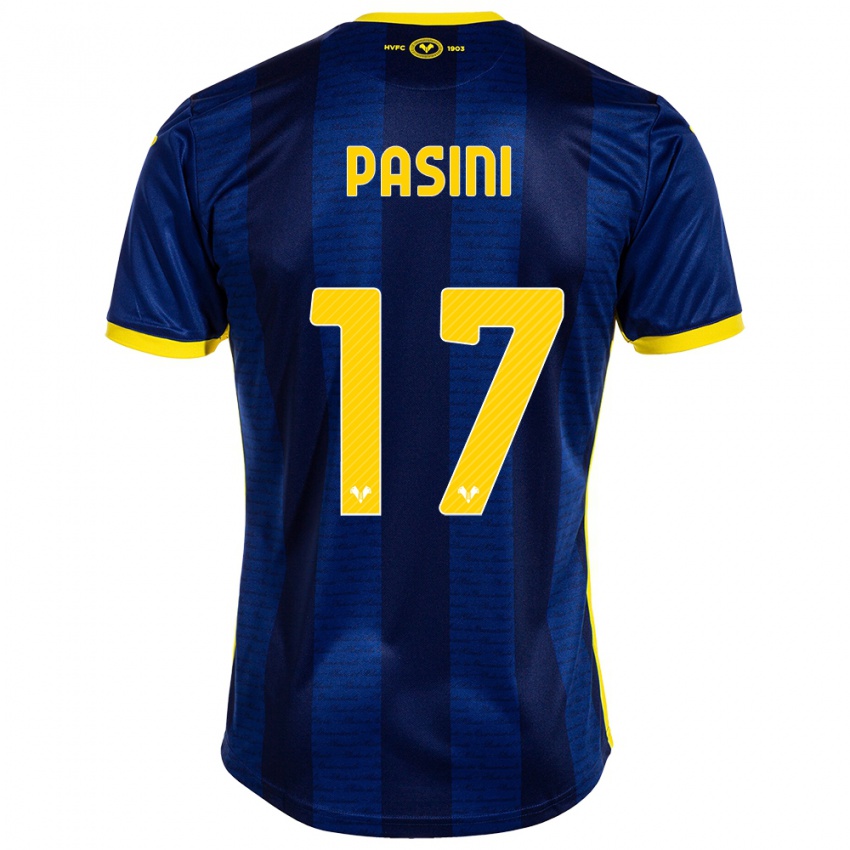 Niño Camiseta Veronica Pasini #17 Armada 1ª Equipación 2023/24 La Camisa Argentina