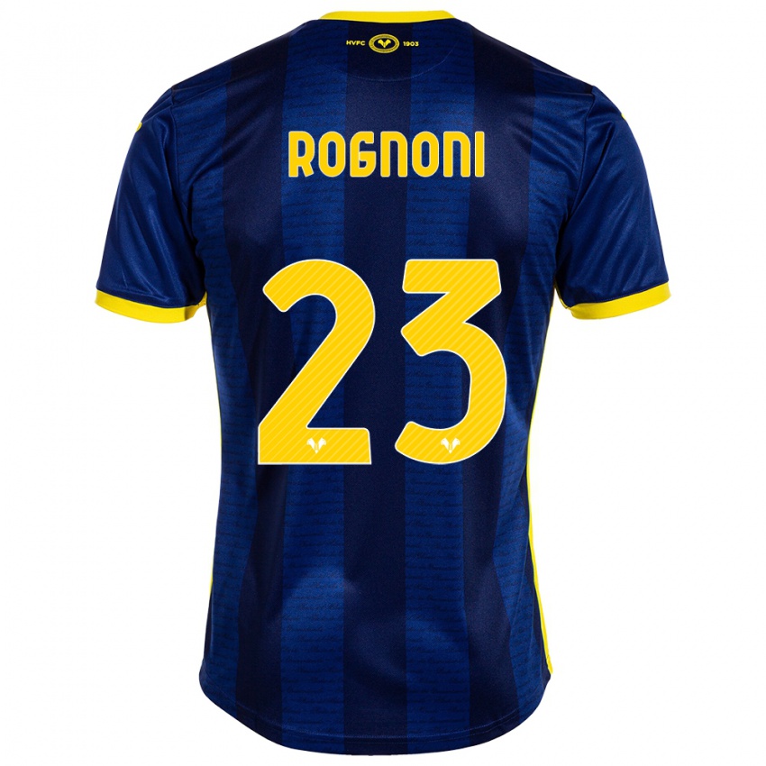 Niño Camiseta Alessia Rognoni #23 Armada 1ª Equipación 2023/24 La Camisa Argentina