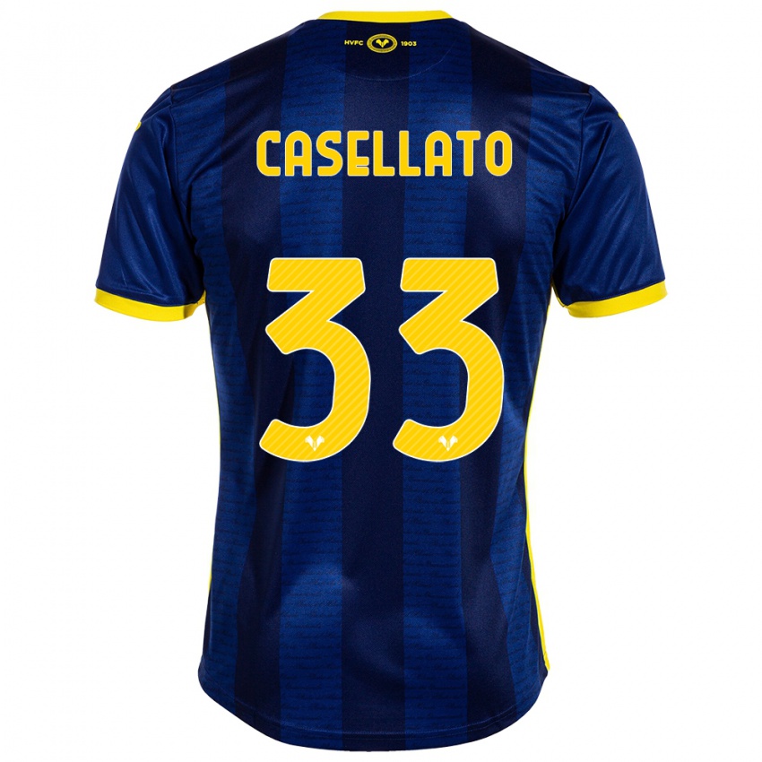 Niño Camiseta Elisa Casellato #33 Armada 1ª Equipación 2023/24 La Camisa Argentina