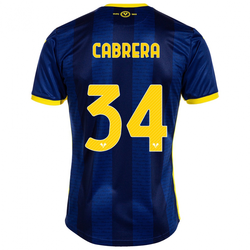 Niño Camiseta Ilena Cabrera #34 Armada 1ª Equipación 2023/24 La Camisa Argentina