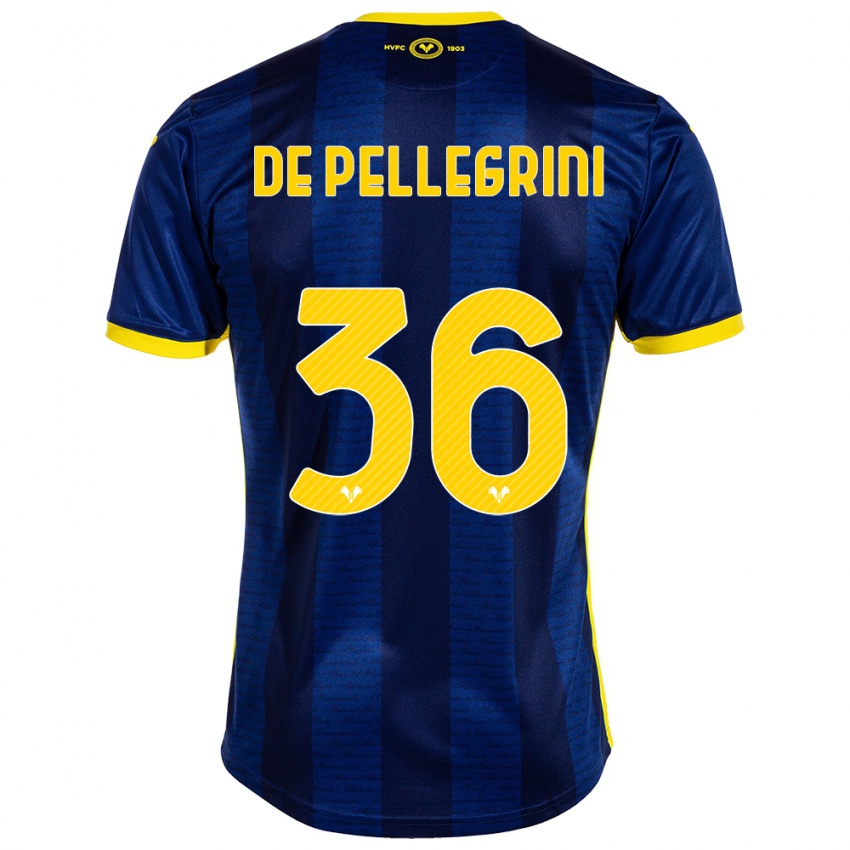 Niño Camiseta Erika De Pellegrini #36 Armada 1ª Equipación 2023/24 La Camisa Argentina