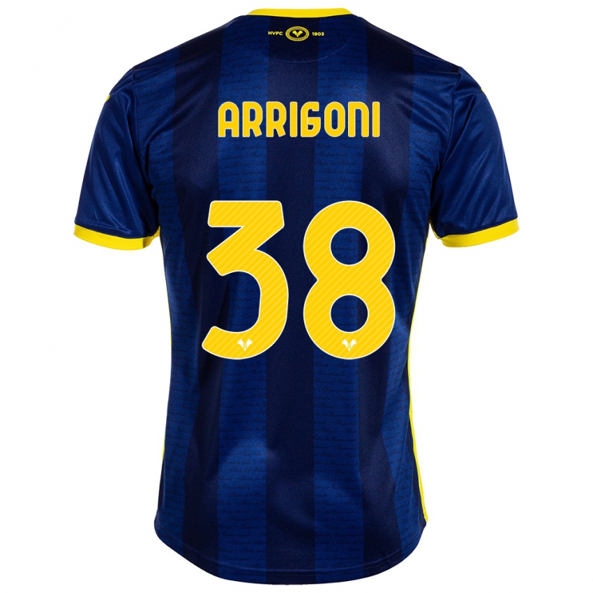 Niño Camiseta Arrigoni #38 Armada 1ª Equipación 2023/24 La Camisa Argentina