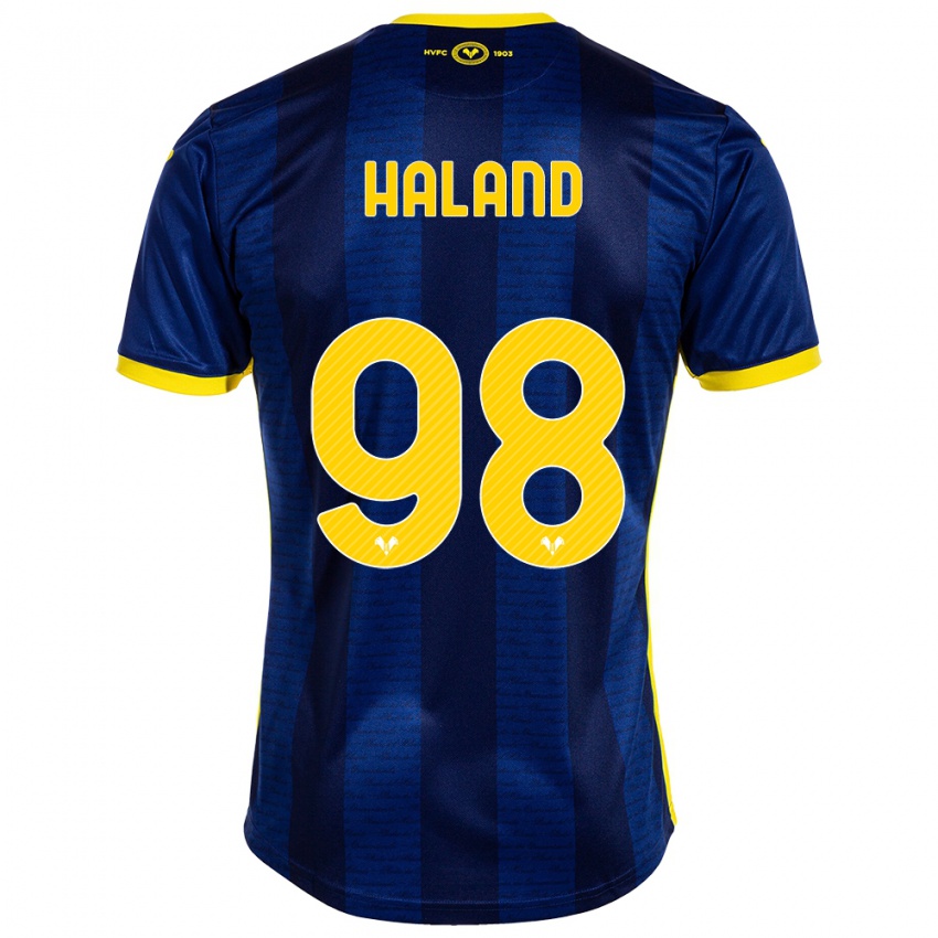 Niño Camiseta Benedicte Iversen Håland #98 Armada 1ª Equipación 2023/24 La Camisa Argentina