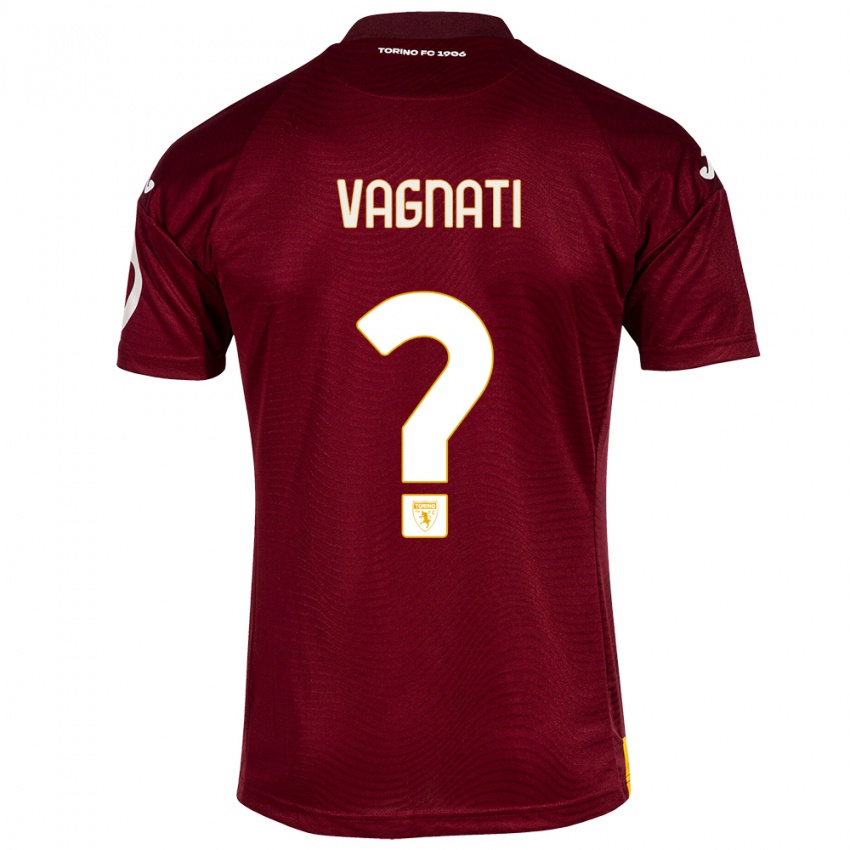 Niño Camiseta Manuel Vagnati #0 Rojo Oscuro 1ª Equipación 2023/24 La Camisa Argentina