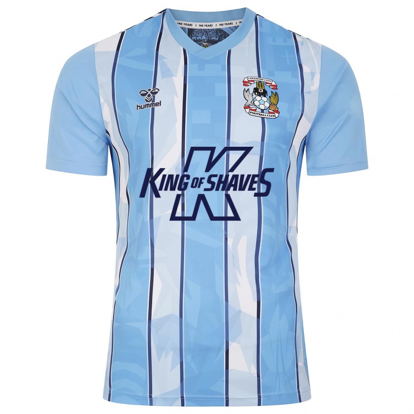 Niño Camiseta Joel Latibeaudiere #22 Cielo Azul 1ª Equipación 2023/24 La Camisa Argentina