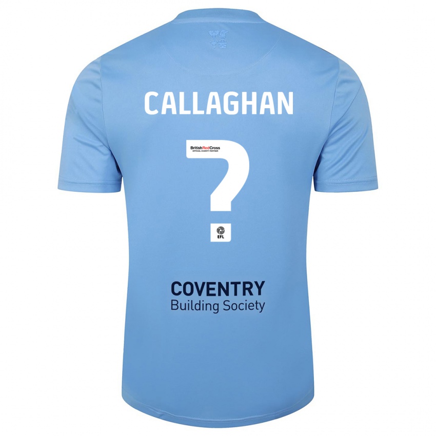 Niño Camiseta Charlie Callaghan #0 Cielo Azul 1ª Equipación 2023/24 La Camisa Argentina