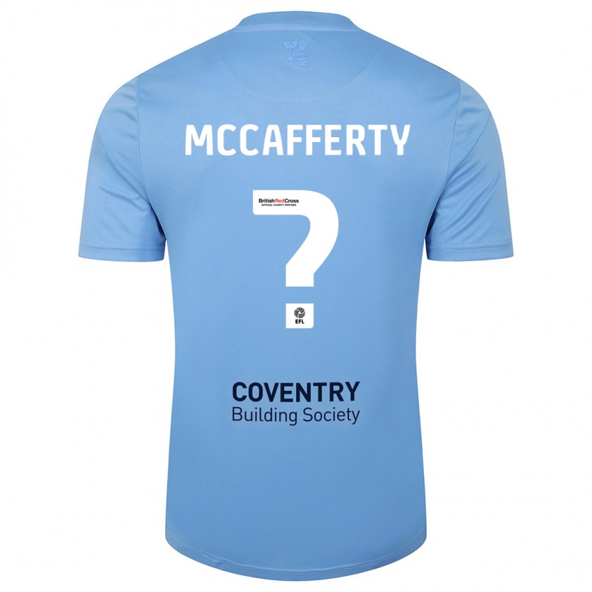 Niño Camiseta Lewys Mccafferty #0 Cielo Azul 1ª Equipación 2023/24 La Camisa Argentina