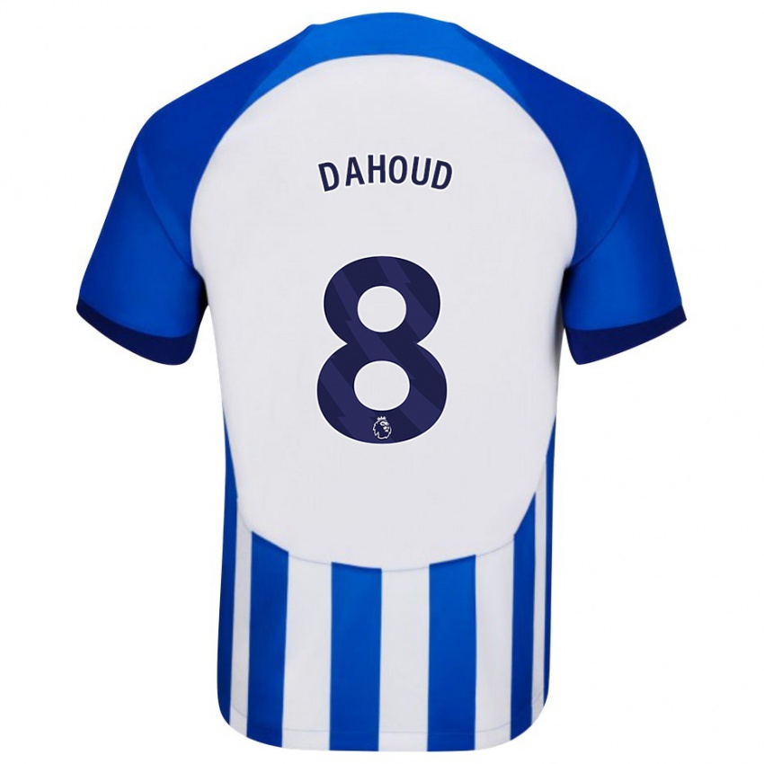 Niño Camiseta Mahmoud Dahoud #8 Azul 1ª Equipación 2023/24 La Camisa Argentina