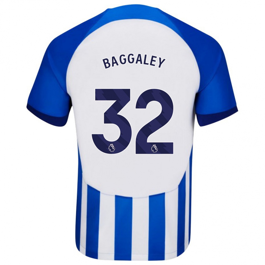 Niño Camiseta Sophie Baggaley #32 Azul 1ª Equipación 2023/24 La Camisa Argentina
