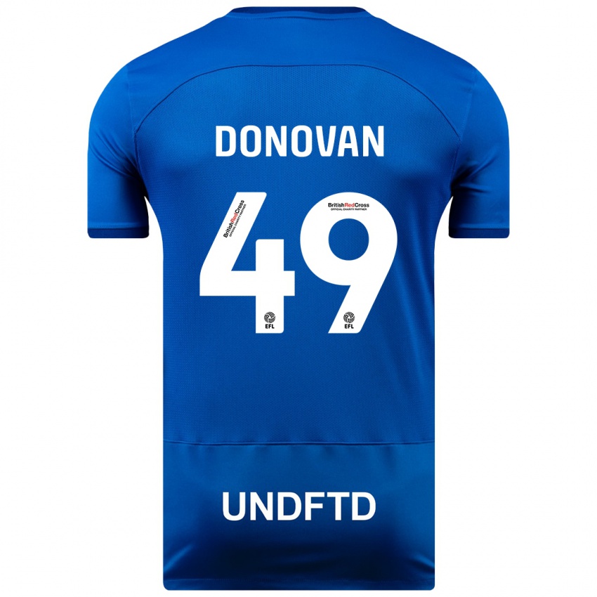 Niño Camiseta Romelle Donovan #49 Azul 1ª Equipación 2023/24 La Camisa Argentina