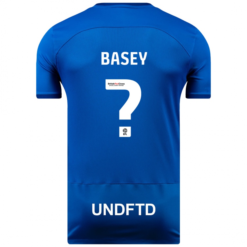 Niño Camiseta Oliver Basey #0 Azul 1ª Equipación 2023/24 La Camisa Argentina