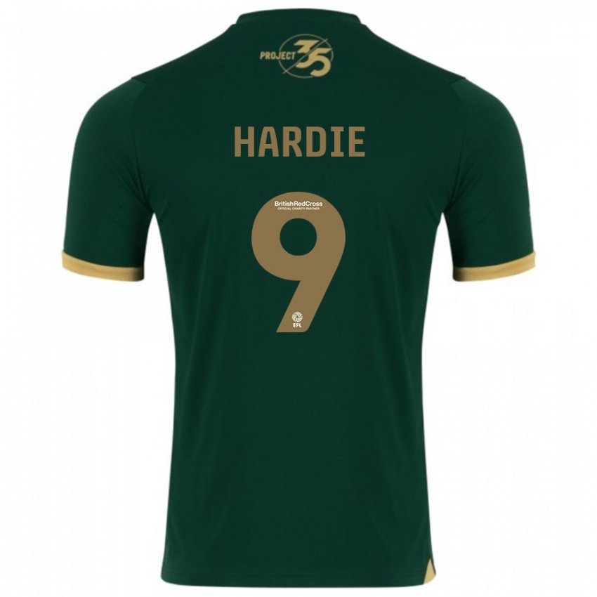 Niño Camiseta Ryan Hardie #9 Verde 1ª Equipación 2023/24 La Camisa Argentina