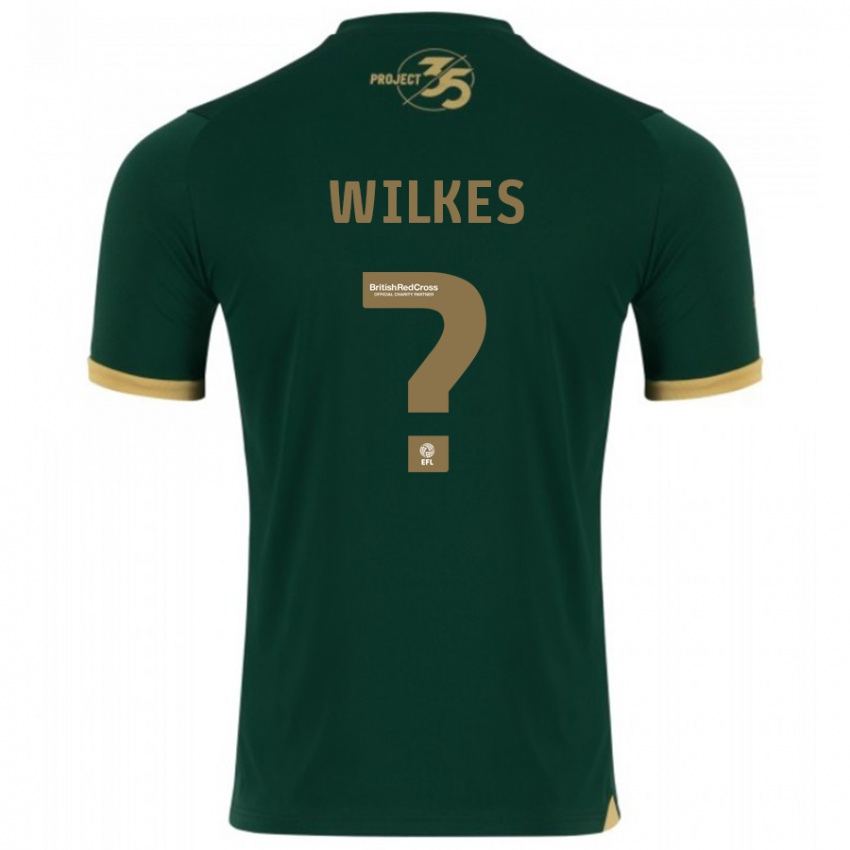 Niño Camiseta Finley Wilkes #0 Verde 1ª Equipación 2023/24 La Camisa Argentina