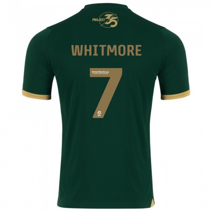 Niño Camiseta Charlotte Whitmore #7 Verde 1ª Equipación 2023/24 La Camisa Argentina