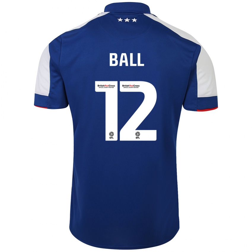 Niño Camiseta Dominic Ball #12 Azul 1ª Equipación 2023/24 La Camisa Argentina