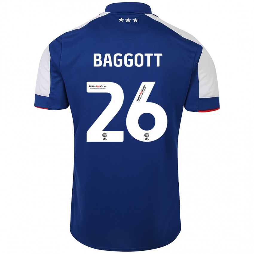 Niño Camiseta Elkan Baggott #26 Azul 1ª Equipación 2023/24 La Camisa Argentina