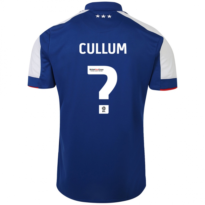 Niño Camiseta Danny Cullum #0 Azul 1ª Equipación 2023/24 La Camisa Argentina