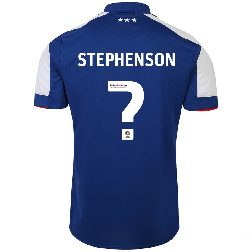 Niño Camiseta Sean Stephenson #0 Azul 1ª Equipación 2023/24 La Camisa Argentina