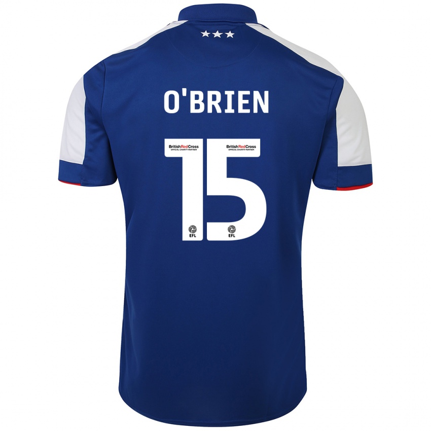 Niño Camiseta Lucy O'brien #15 Azul 1ª Equipación 2023/24 La Camisa Argentina